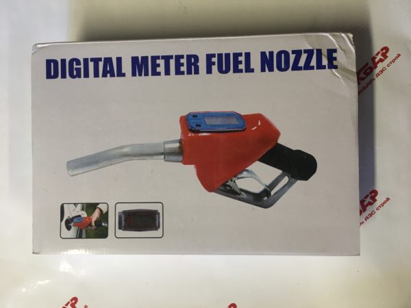 Кран - счетчик с электронным табло Nozzle (с отсечным механизмом)