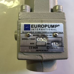 Байпассный клапан Европамп PRO CV-100