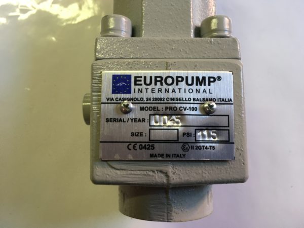Байпассный клапан Европамп PRO CV-100